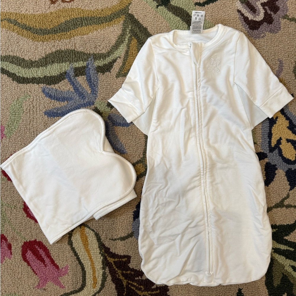 Butterfly Swaddle - Multi-Stage Sleep System (Ivory) - Picture 4 of 9